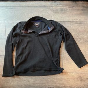 Vintage Black Patagonia Synchilla Fleece (S)